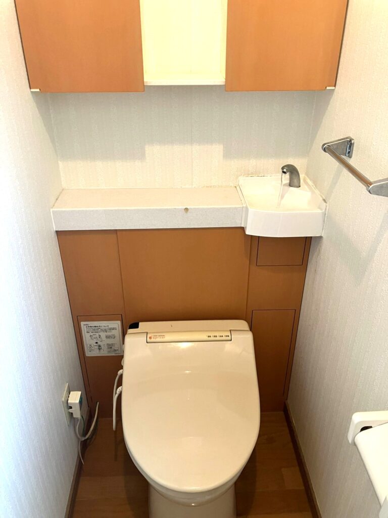 2Fにもトイレがあり、ストレスなく過ごせます。