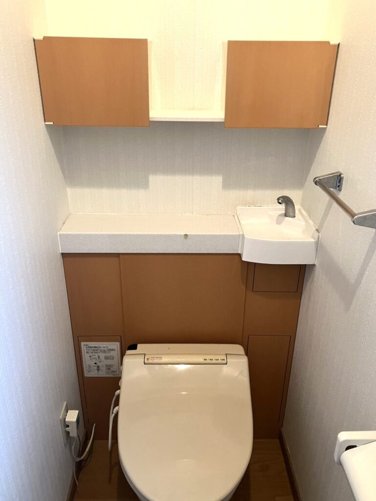 2Fにもトイレがあり、ストレスなく過ごせます。